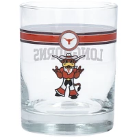 Longhorns du Texas 14 oz. Verre de roches classiques