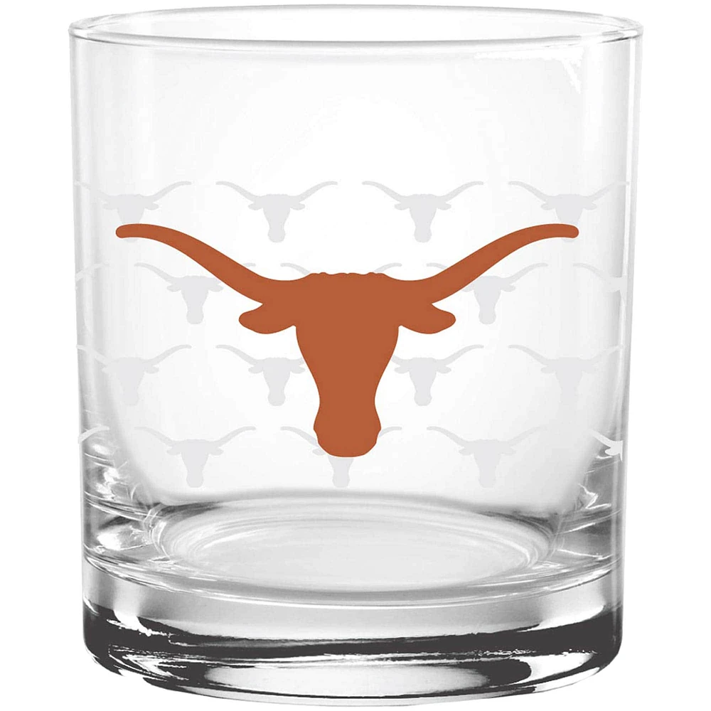 Texas Longhorns 14oz. Repeat Alumni Rocks Glass