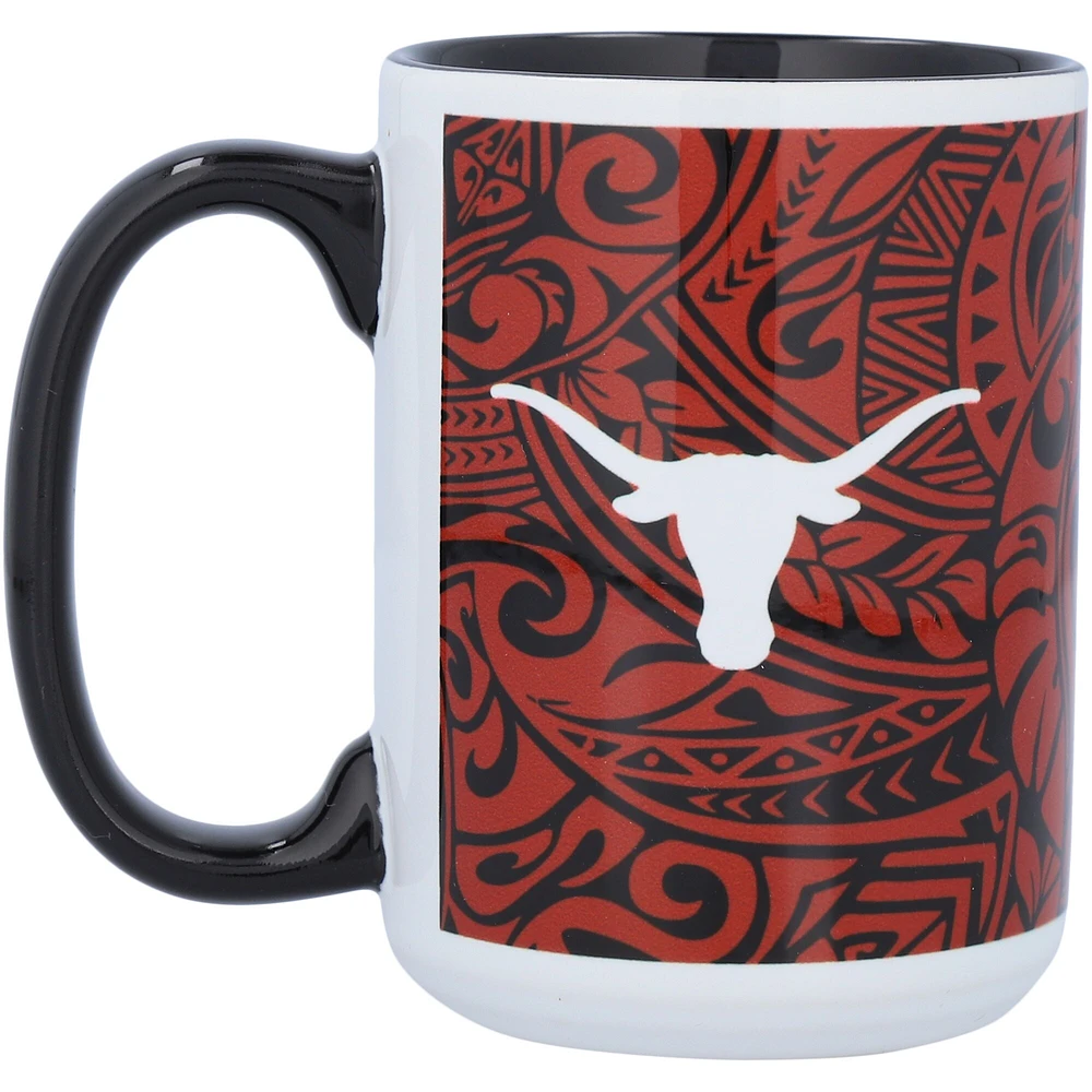 Longhorns du Texas 15 oz. Tasse Ohana