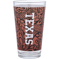 Longhorns du Texas 16 oz. Verre à pinte Ohana