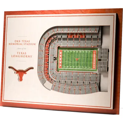 Texas Longhorns 17'' x 13'' 5-Layer StadiumViews 3D Wall Art