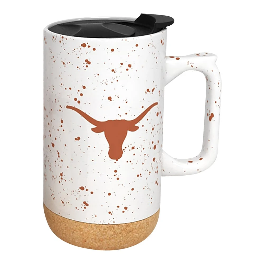 Longhorns du Texas 18oz. Tasse en liège moucheté