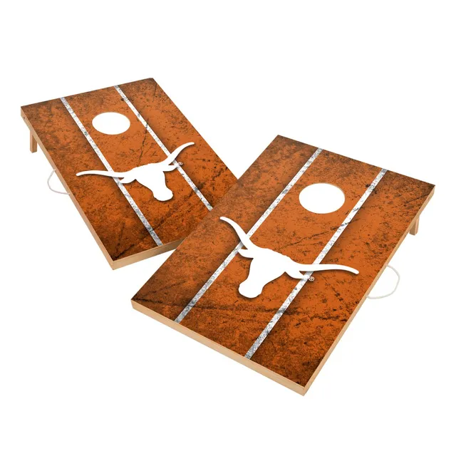 Syracuse Orange 2' x 3' Solid Wood Cornhole Board Set