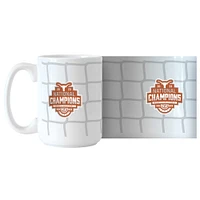 Texas Longhorns Champions nationaux de volleyball féminin NCAA 2023 15oz. Tasse sublimée