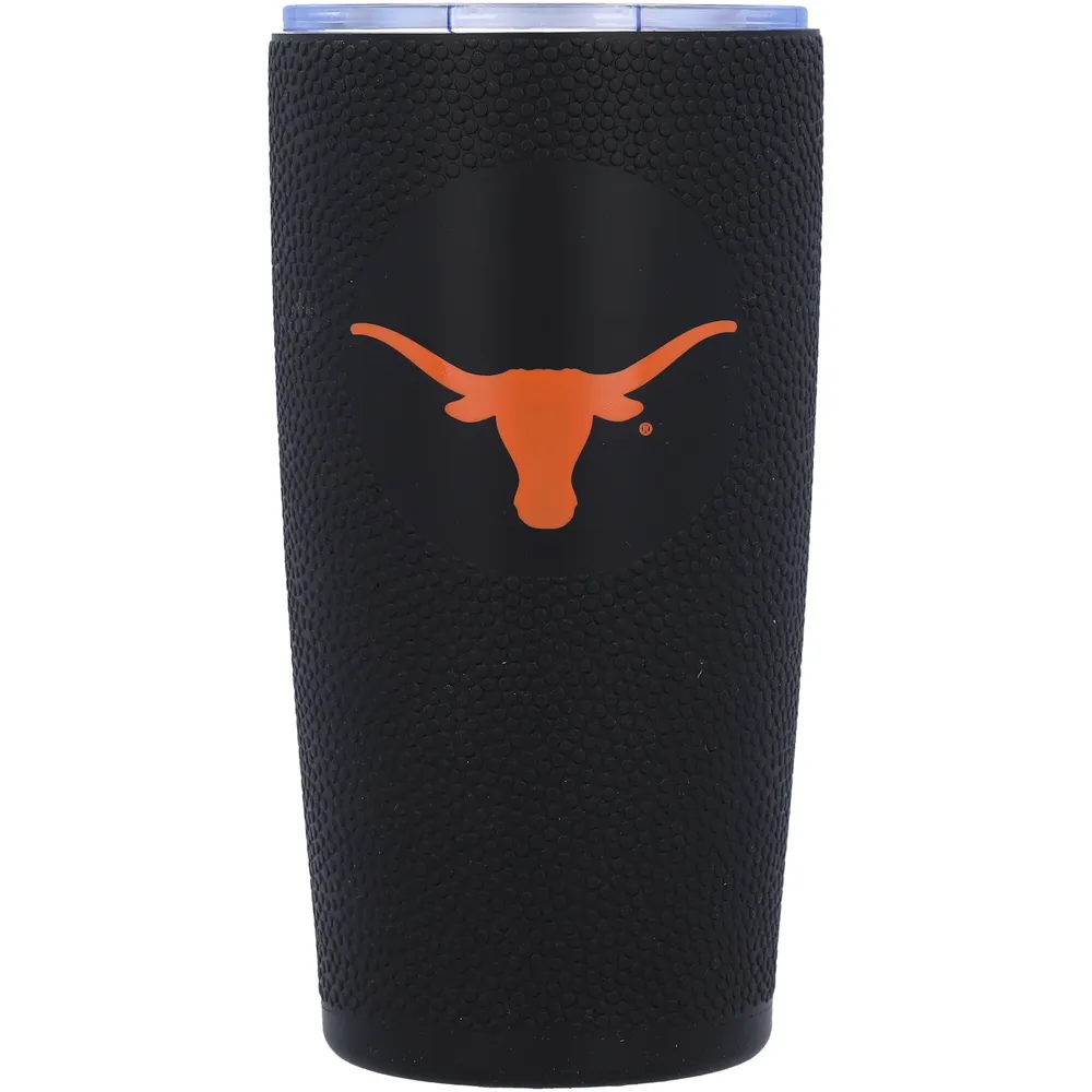 Texas longhorns 20 oz. Acier inoxydable avec gobelet en silicone