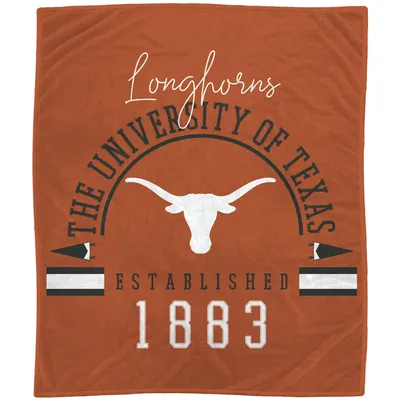 Texas Longhorns 60'' x 70'' Script Flannel Fleece Blanket