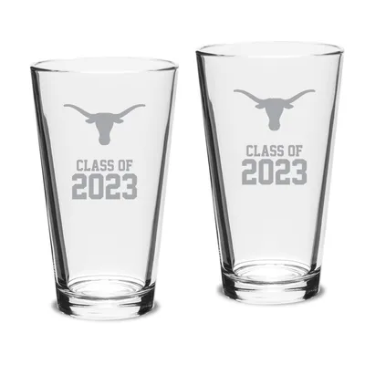 Texas Longhorns Class of 2023 16oz. 2-Piece Classic Pint Glass Set