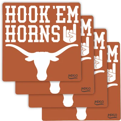 Texas Longhorns Four-Pack Specialty Coaster Set