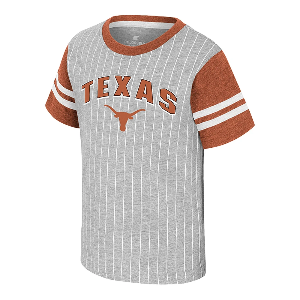 T-shirt Airball gris chiné pour tout-petits Colosseum Texas Longhorns