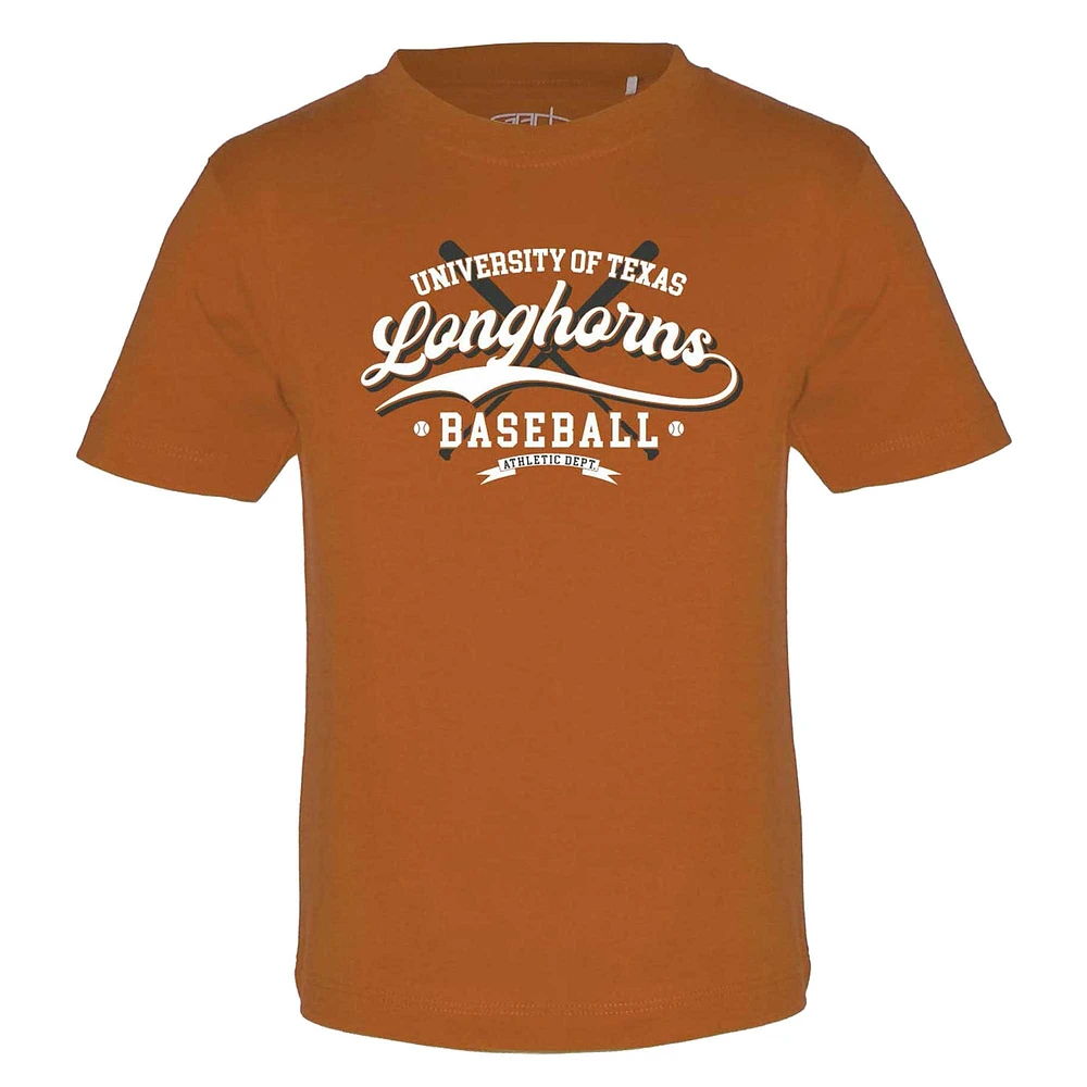 Toddler Garb Texas Orange Longhorns Toni Baseball T-Shirt