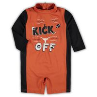 Toddler Texas Orange/Black Longhorns Wave Runner Wetsuit