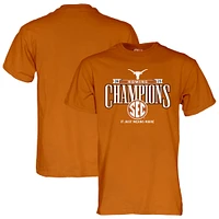 Unisex Blue 84 Burnt Orange Texas Longhorns 2025 SEC Rowing Champions T-Shirt