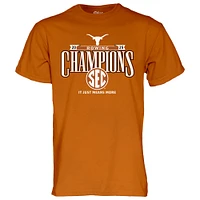 Unisex Blue 84 Burnt Orange Texas Longhorns 2025 SEC Rowing Champions T-Shirt