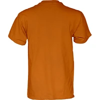 T-shirt unisexe bleu 84 Texas Orange Longhorns 2025 SEC Champions de la saison régulière basket-ball féminin pour vestiaire