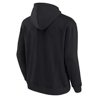 Unisex Fanatics Black Texas Longhorns Elements Super Soft Fleece Pullover Hoodie