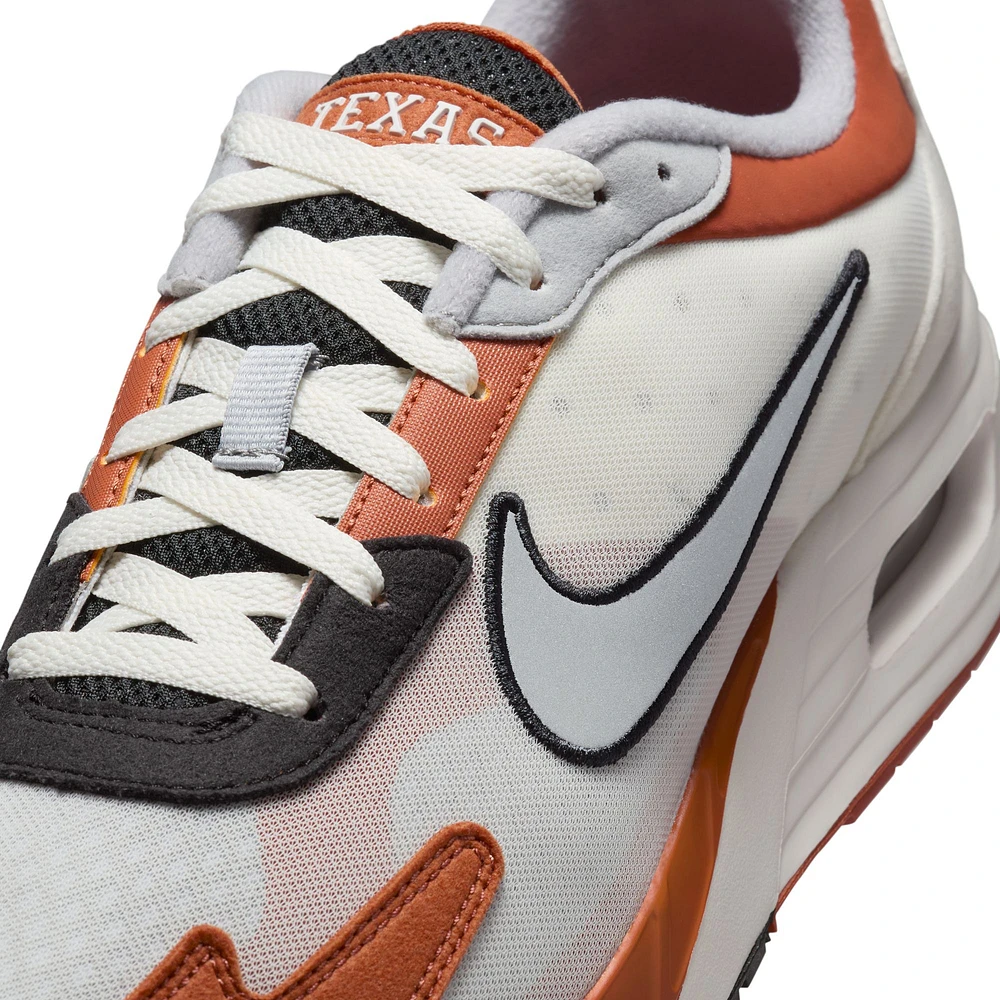 Chaussures unisexes Nike Air Max Solo Texas Longhorns noires