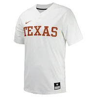 Maillot de softball réplique unisexe Nike Texas Longhorns blanc