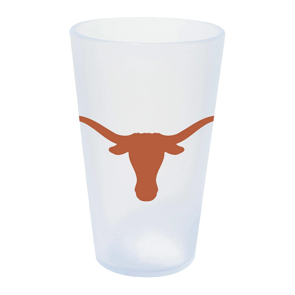 WinCraft Texas Longhorns 16oz. Icicle Silicone Pint Glass