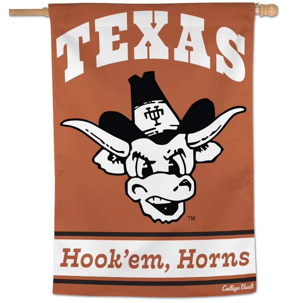 WinCraft Texas Longhorns 28'' x 40'' Bannière Verticale Simple Face