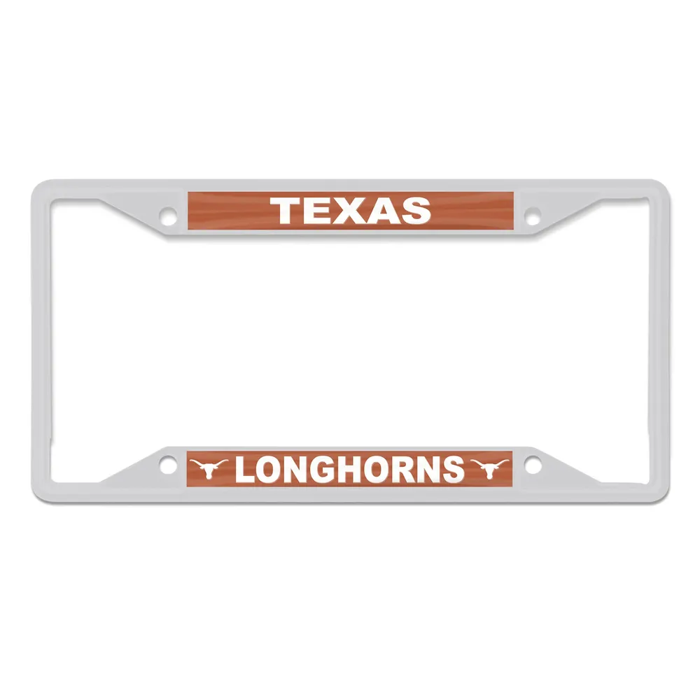 Texas Rangers WinCraft Chrome Color License Plate Frame