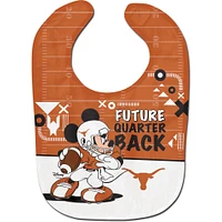 WinCraft Texas Longhorns Disney Mickey All Pro Baby Bib