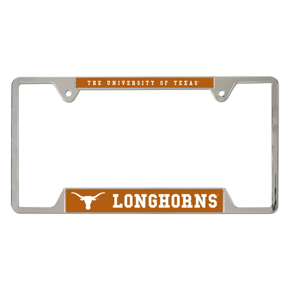 WinCraft Texas Longhorns License Plate Frame