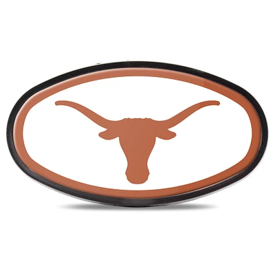 WinCraft Texas Longhorns Oval Color-Covered Tailgate Hitch Cover