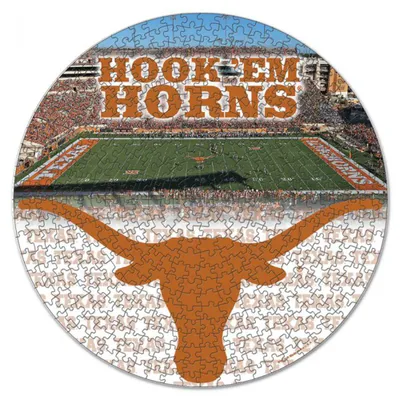 WinCraft Texas Longhorns Round 500-Piece Puzzle