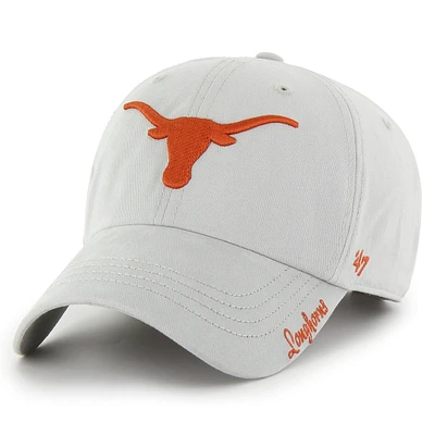 Casquette ajustable '47 Texas Longhorns Miata Clean Up pour femmes, grise