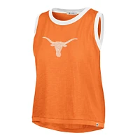 Women's '47 Texas Orange Longhorns Premier Ringer Tank Top