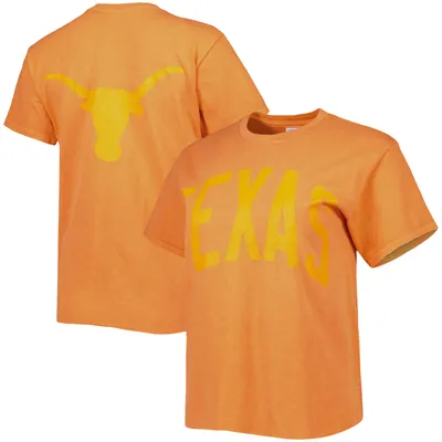 Texas Longhorns '47 Women's Vintage Tubular Hyper Bright 2-Hit Cropped T-Shirt - Orange