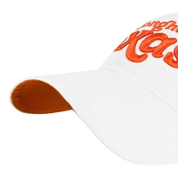 Women's '47 White Texas Longhorns Pensacola Clean Up Adjustable Hat