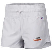 Women's Champion  Silver Texas Longhorns Tailgate Her Woven Shorts