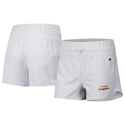 Champion des femmes Silver Texas Longhorns Tailgate Her Short tissé