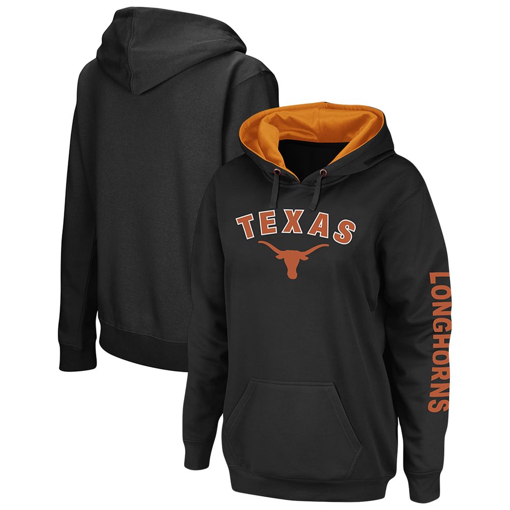 Women's Colosseum Texas Longhorns Loud and Proud Pullover Hoodie