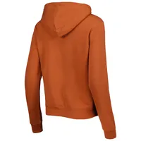 Women's Colosseum Texas Orange Longhorns Big Logo Team Pullover Hoodie