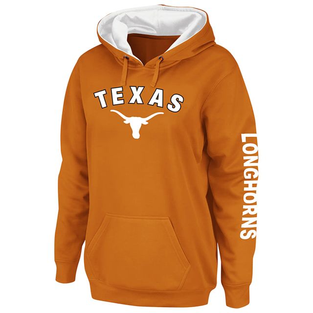 Colosseum Texas Orange Longhorns Loud and Proud Pull à capuche pour femme