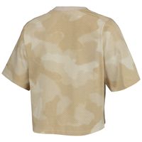 Women's Columbia White/Tan Texas Longhorns Park Camo Boxy T-Shirt