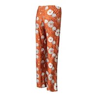 Women's Concepts Sport Texas Orange Longhorns Tinsel Ugly Sweater Long Sleeve T-Shirt & Pants Sleep Set