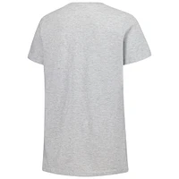 Women's Fanatics Gray Texas Longhorns Primary Logo V-Neck T-Shirt