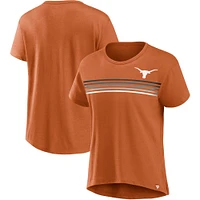 Women's Fanatics Texas Orange Longhorns Tie Breaker T-Shirt