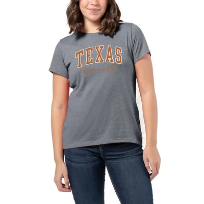 Texas Longhorns League Collegiate Wear Women's Intramural Classic T-Shirt - Heather Gray