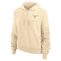 Women's Nike Tan Texas Longhorns One Performance Pullover Hoodie