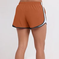 Women's Nike Texas Orange Longhorns Spring Break Tempo Performance Shorts