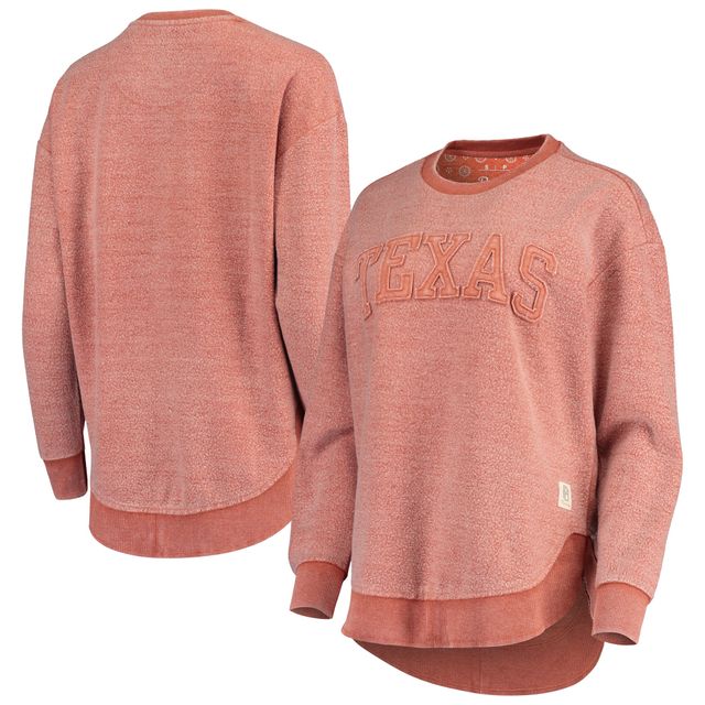 Sweat-shirt Pressbox Texas Longhorns Ponchoville pour femme