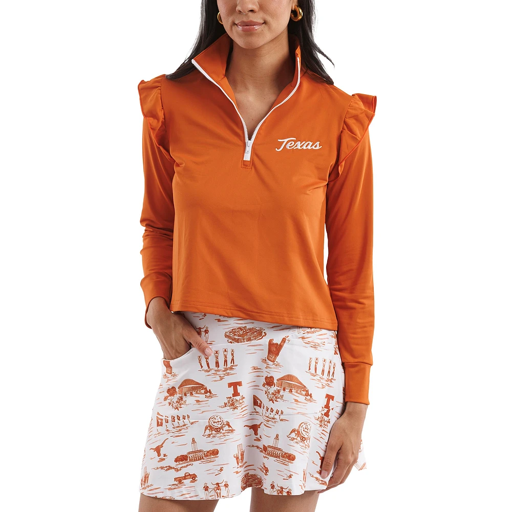 Haut Grayson pour femme de la collection Tailgate Texas Longhorns Orange du