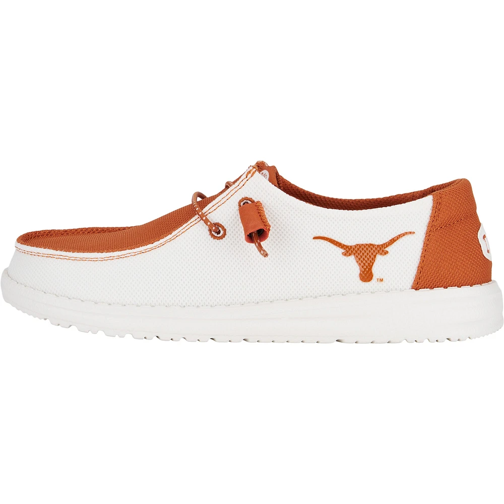 Chaussures décontractées Wendy pour femmes Texas Orange Longhorns