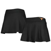 Women's ZooZatz Black Texas Longhorns Flowy Skort