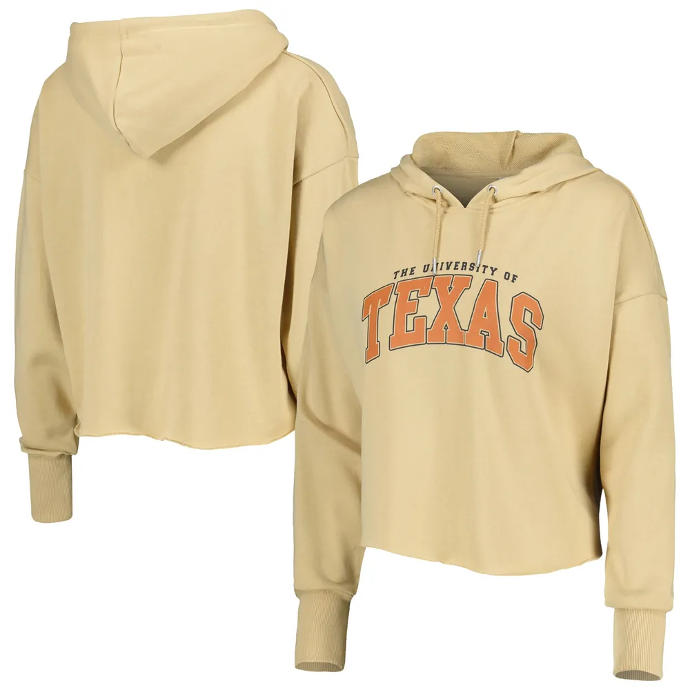 Sweat à capuche court ZooZatz Texas Longhorns Core University pour femme