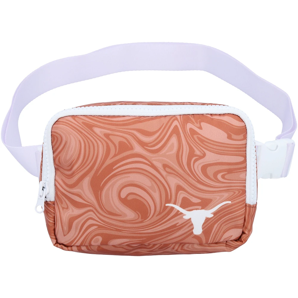 Sac banane réglable ZooZatz Texas Longhorns Swirly Belt pour femme